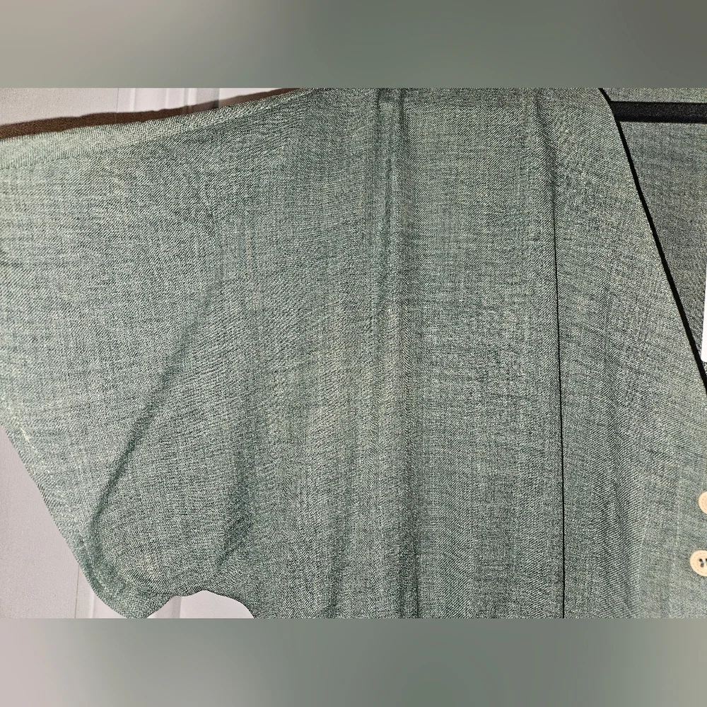 BloomChic Olive Green Button-Down Dress. Size 22-24(3X). NWT - Picture 3 of 3
